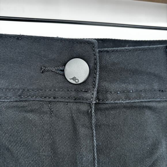 Morgan de Toi Black Studded Stretch Mini Skirt Size 28 - Picture 6 of 8